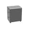 Monoprice Workstream by Rolling Round Corner 3-Drawer File Cabinet_ Gray 37878 - alternate 3